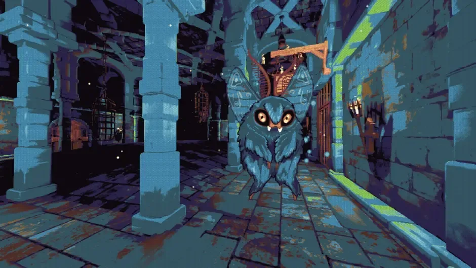 Кадър от Mops & Mobs: A Sweeping Dungeon Adventure