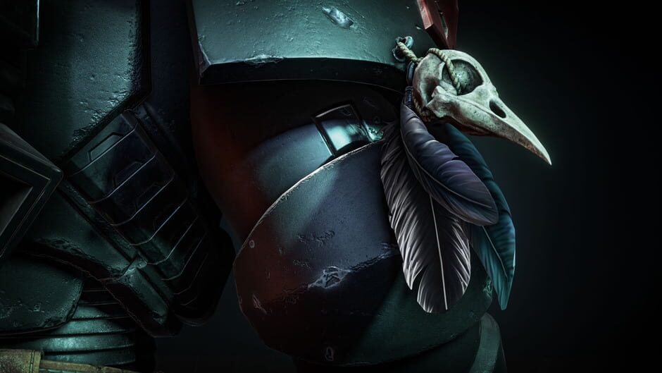 สกรีนช็อตจาก Warhammer 40,000: Space Marine II - Raven Guard Cosmetic Pack (รูปที่ 9)