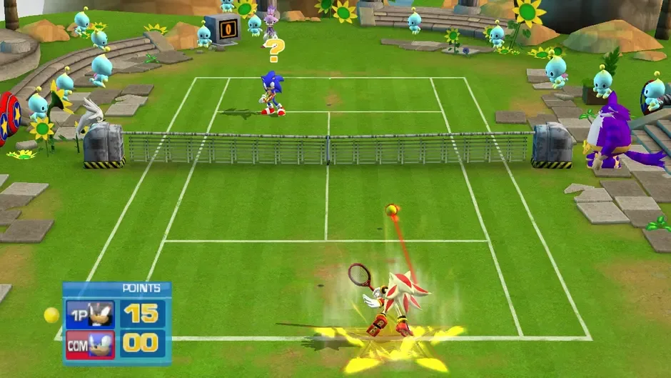 Sega Superstars Tennis, captura de tela 2