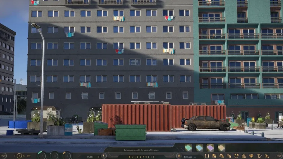 Кадър от Citystate Metropolis