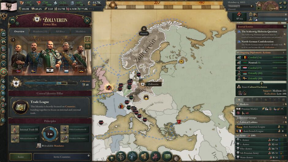 Victoria 3: Sphere of Influence Screenshot
