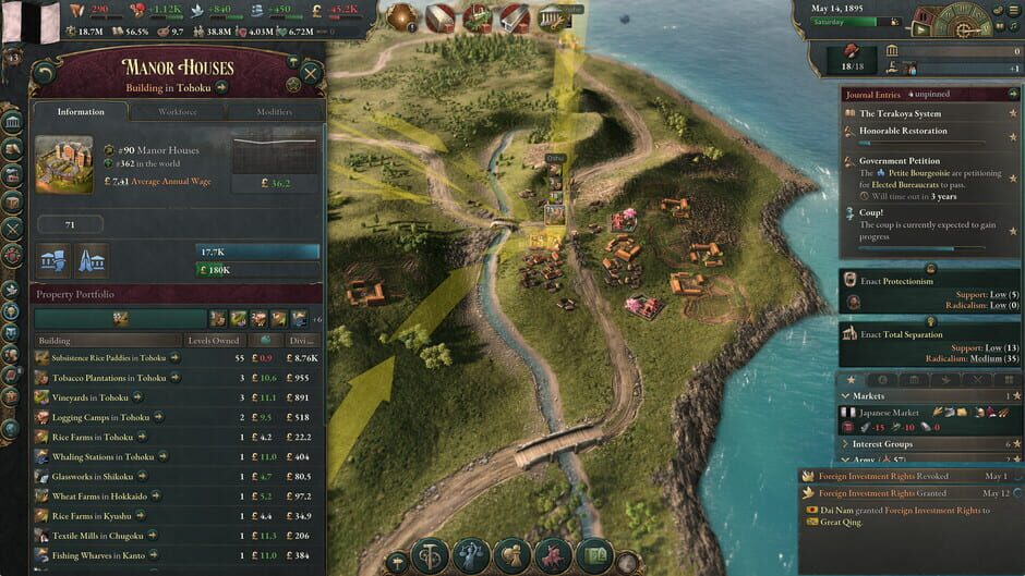 Victoria 3: Sphere of Influence Screenshot