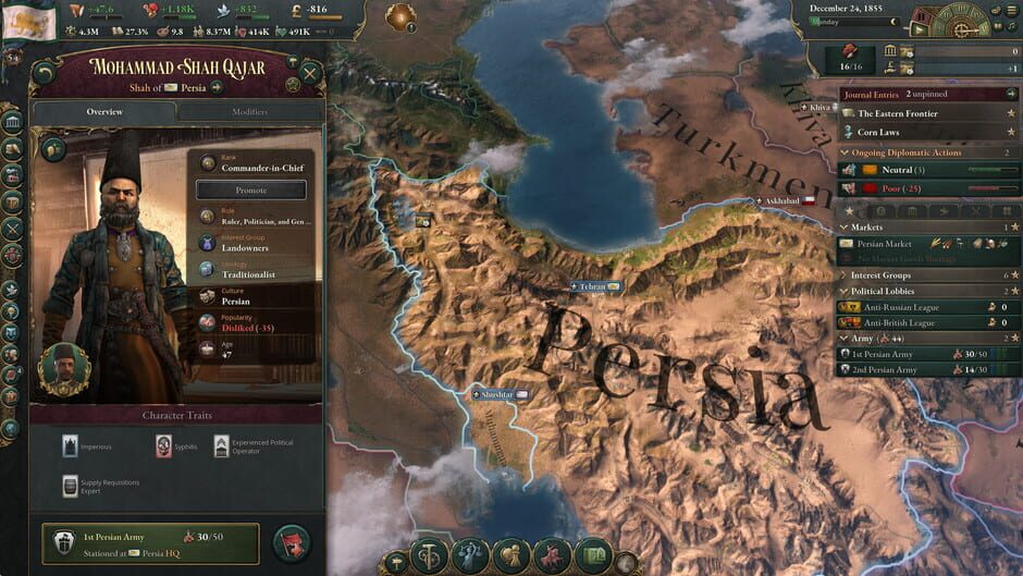 Victoria 3: Sphere of Influence Screenshot
