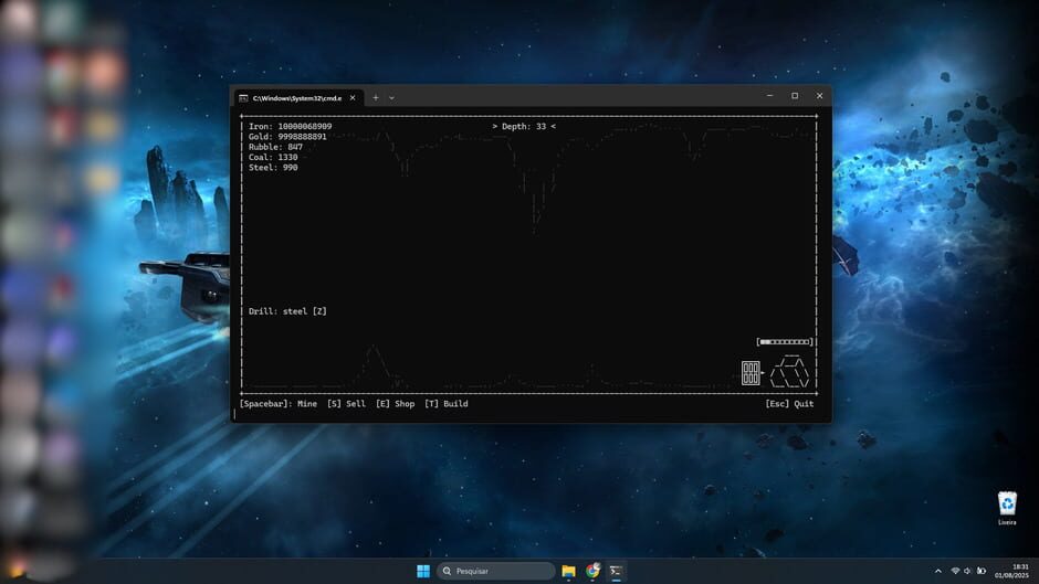 Terminal Descent screenshot