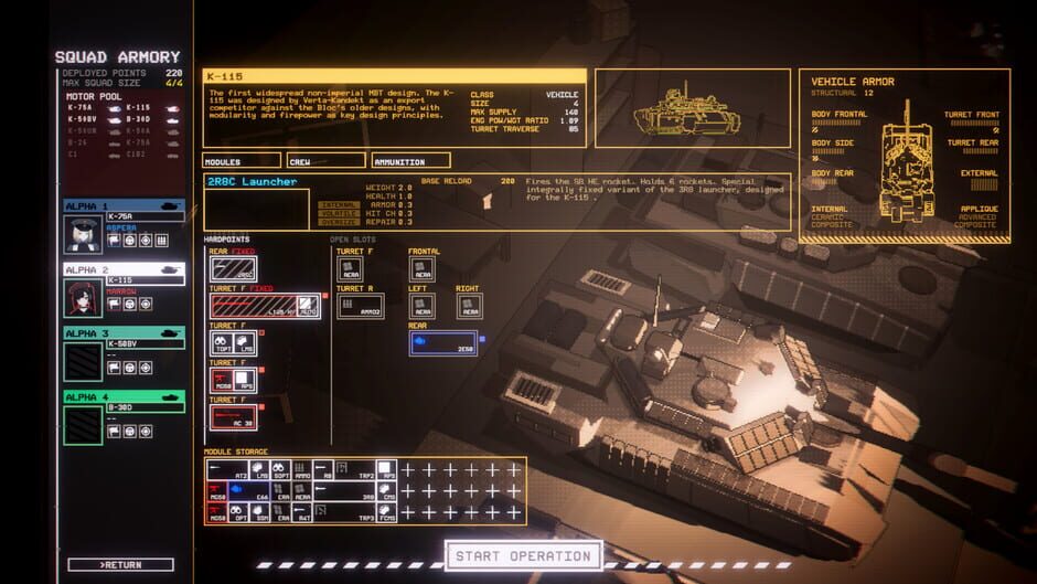 Armaphract screenshot