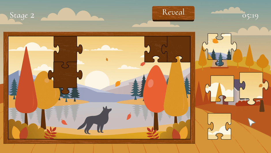 Puzzle Piecer: Leaves of Autumn Screenshot