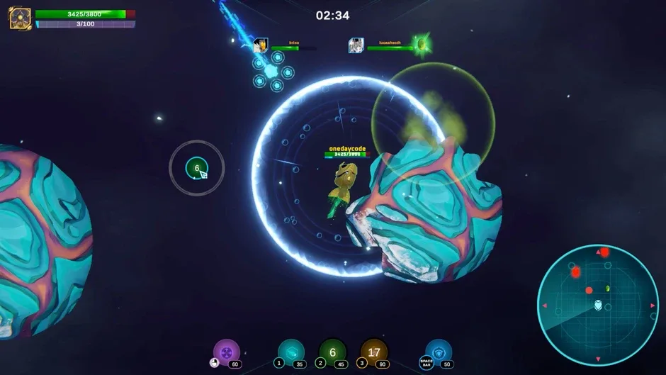 Кадър от Gravity Blasters