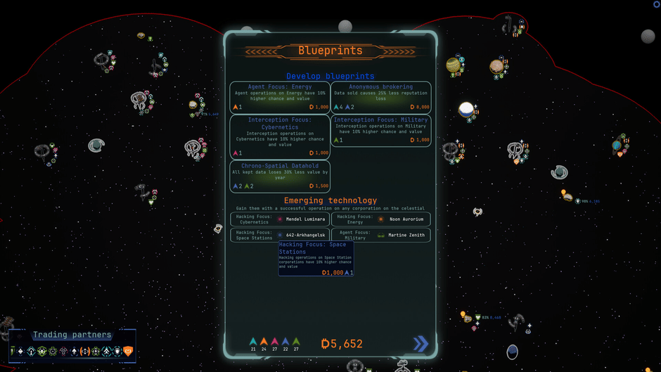 Interstellar Espionage Inc. screenshot