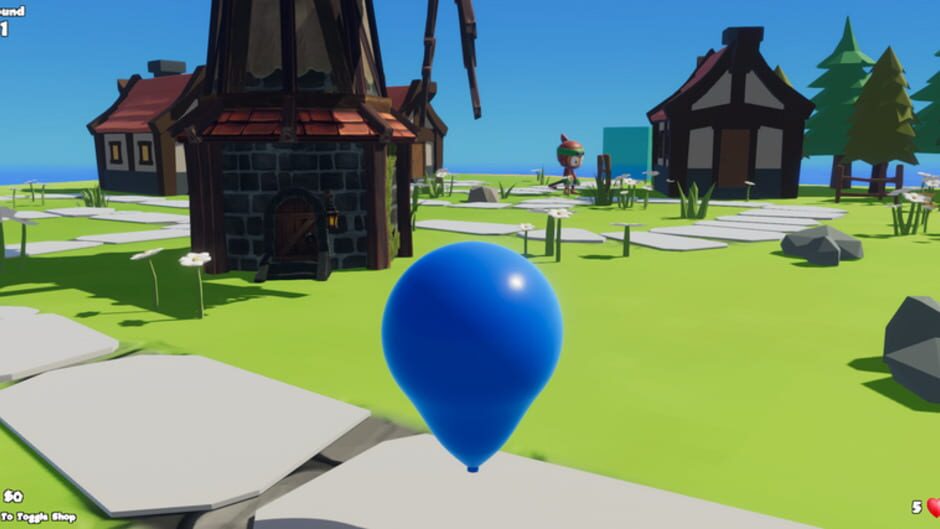 Screenshot Bloons But You're the Bloon