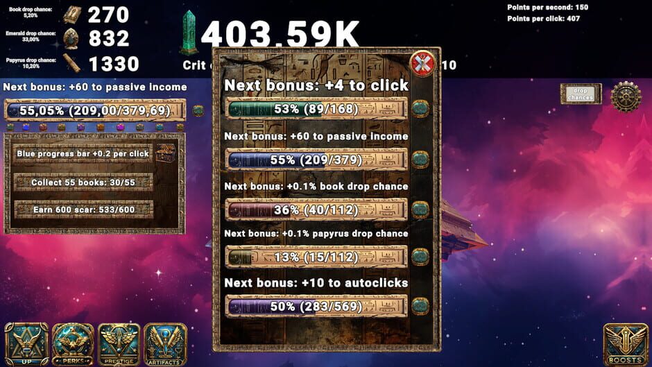 สกรีนช็อตจาก Pyramid Clicker (รูปที่ 5)