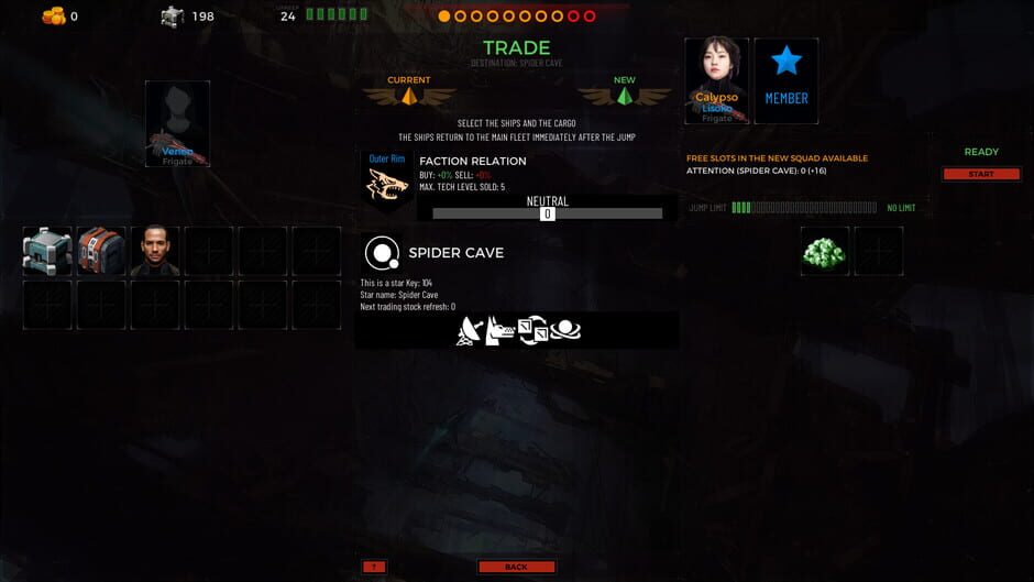 Screenshots Hired Stars