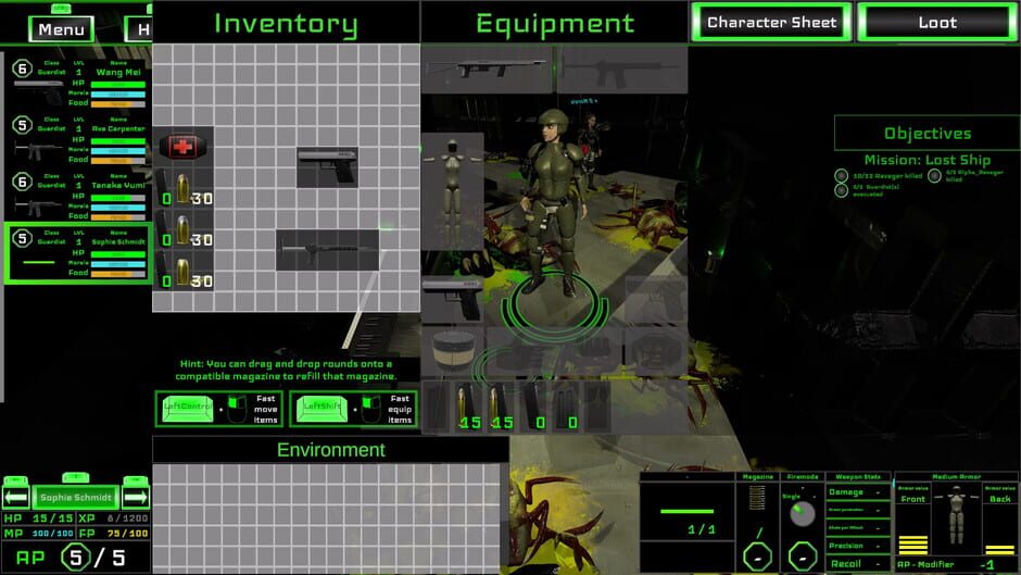 Screenshots Galactic Space Guard