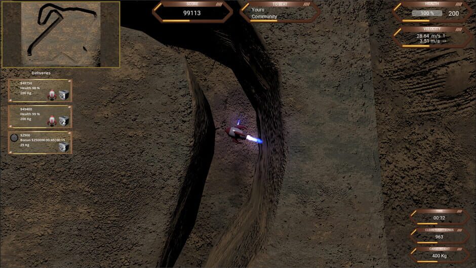 สกรีนช็อตจาก RocketShip Go Up (รูปที่ 6)