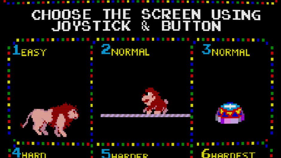 Circus Charlie screenshot