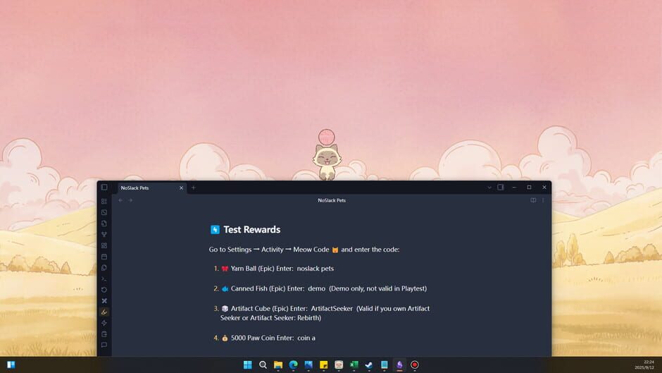 Screenshots NoSlack Pets: Lo-Fi Paws