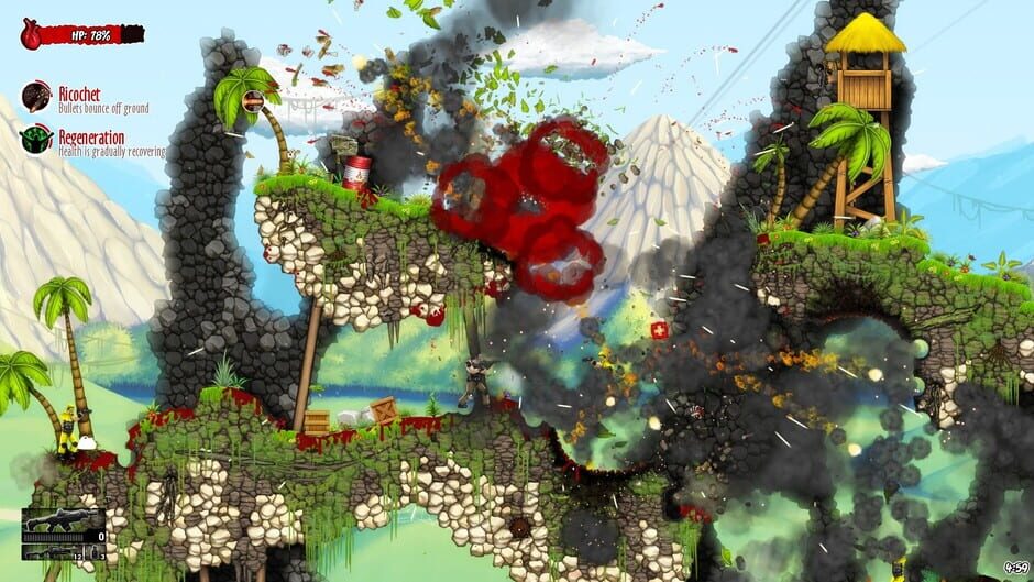 Muscles and Bullets Screenshot