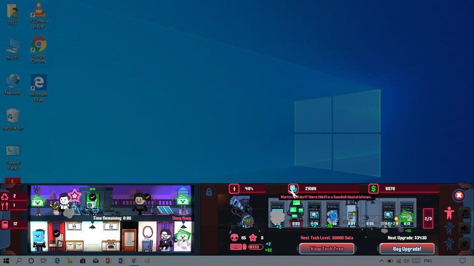 《流氓AI：放置统治》 screenshot 1