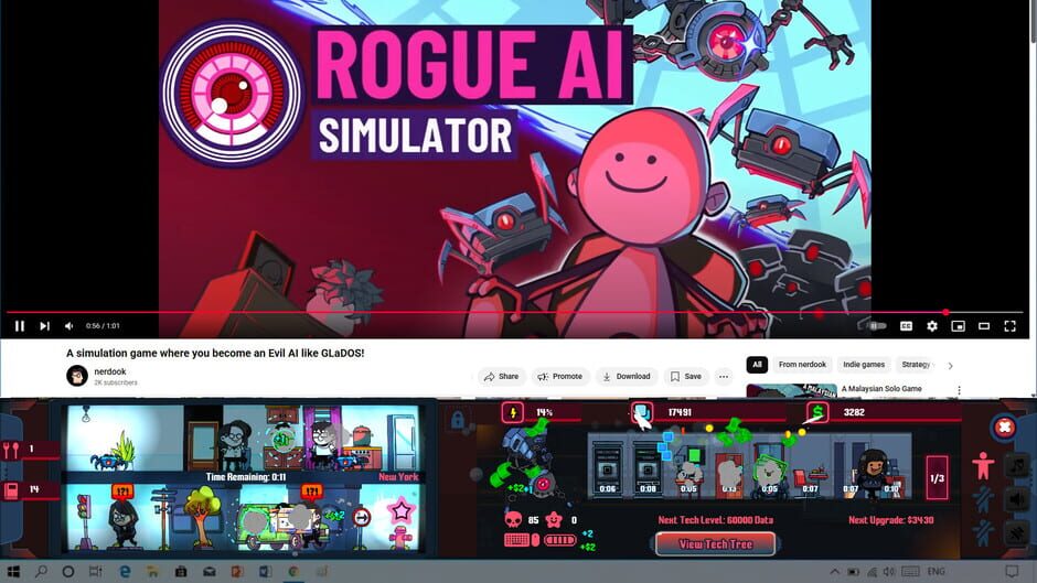 《流氓AI：放置统治》 screenshot 3