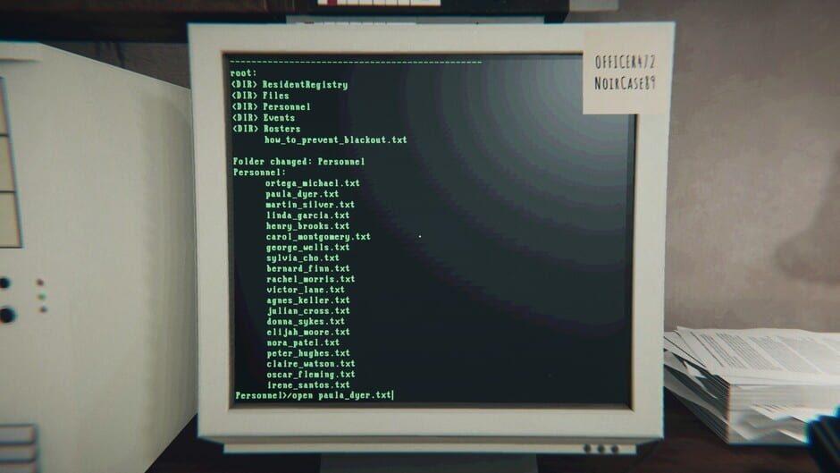 Midnight Files Screenshot
