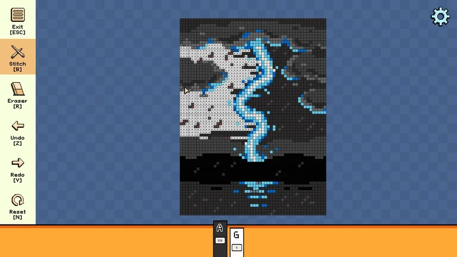 Pixel Cross Stitch Color by Number: Landscapes Pack 5