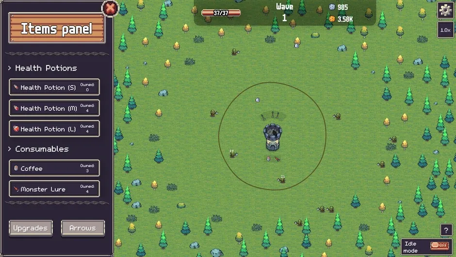 Screenshot 1 from Arrow Spire: Tower Defense