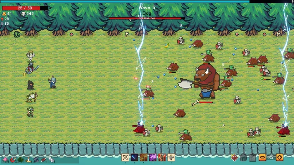 Кадър от Pixel Survivors: Defense