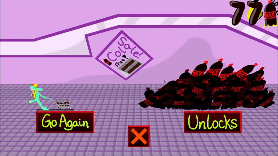 สกรีนช็อตจาก Supermarket Cola Dash Deluxe! (รูปที่ 2)