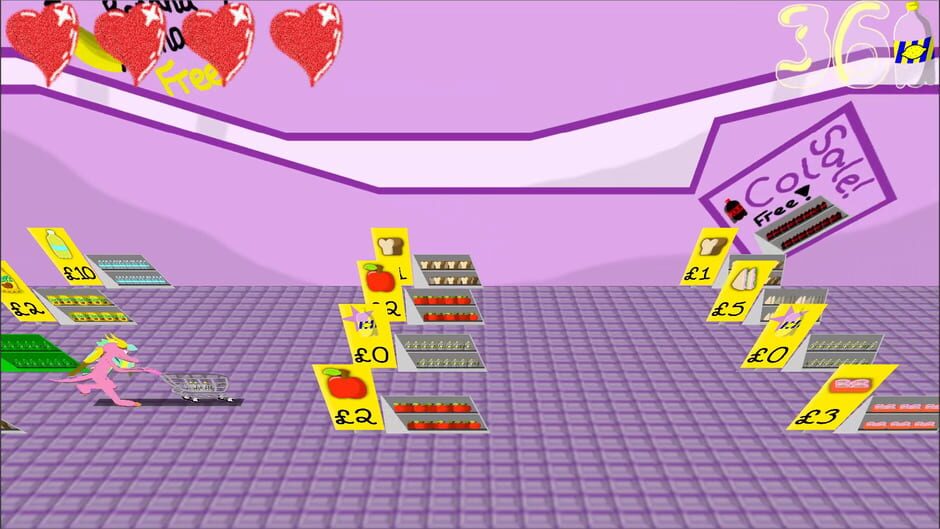 สกรีนช็อตจาก Supermarket Cola Dash Deluxe! (รูปที่ 3)