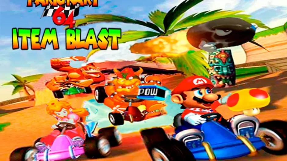 Mario Kart 64 ITEM BLAST