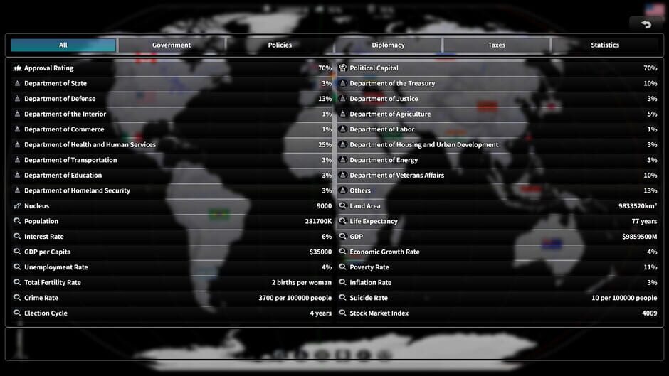 War and Politics Screenshot