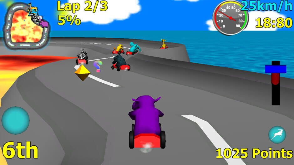 Wild Animal Racing Screenshot