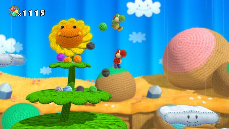 Screenshot Yoshi's Woolly World