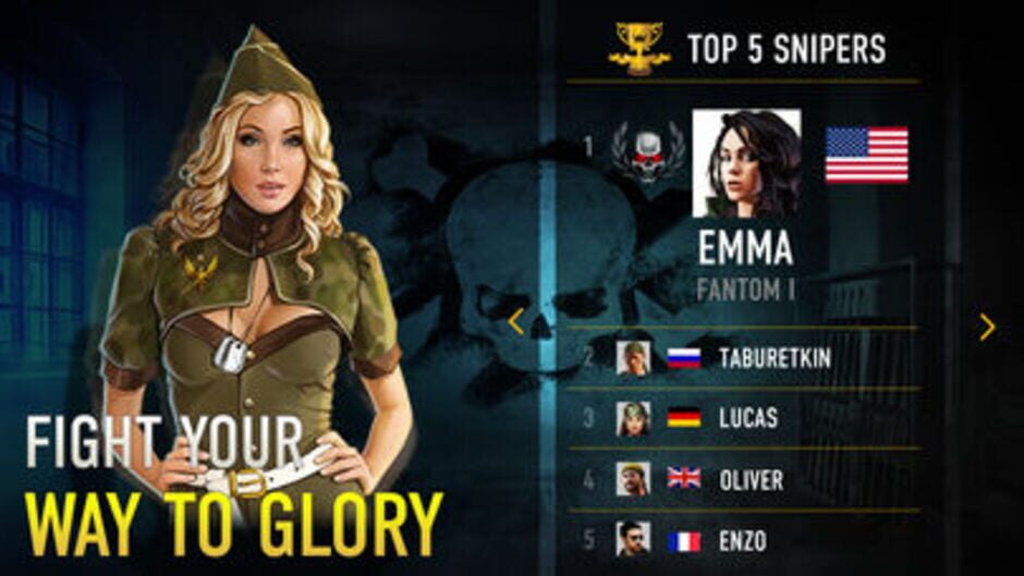 สกรีนช็อตจาก Sniper Arena: Online PvP Game (รูปที่ 6)