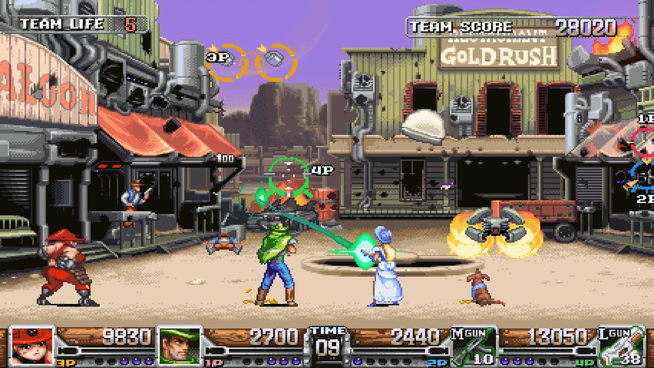 Wild Guns Reloaded Screenshot