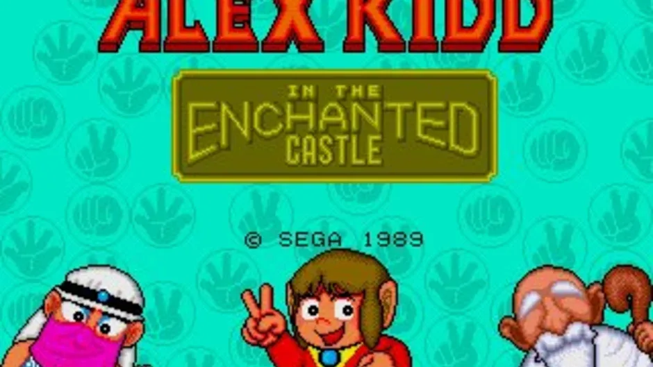 Skärmbild 1 från Alex Kidd in the Enchanted Castle