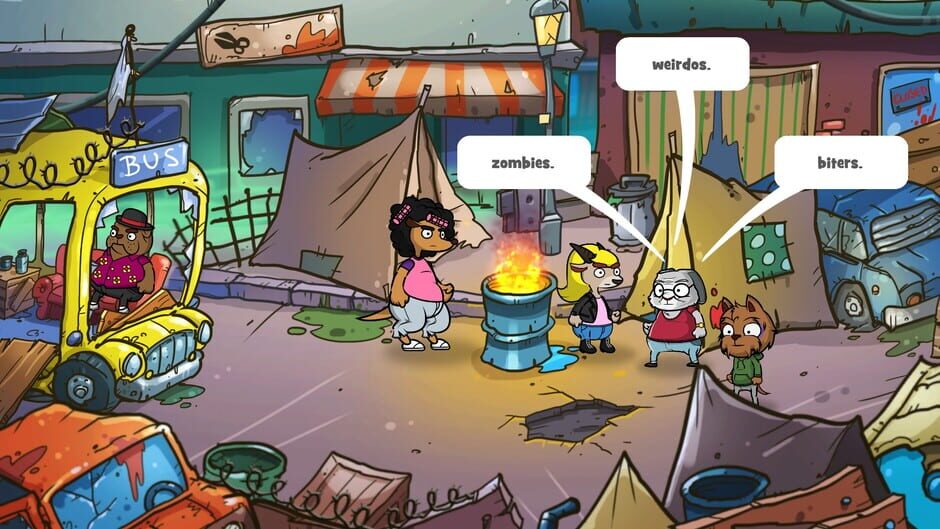 Scheming Through The Zombie Apocalypse: The Beginning Screenshot