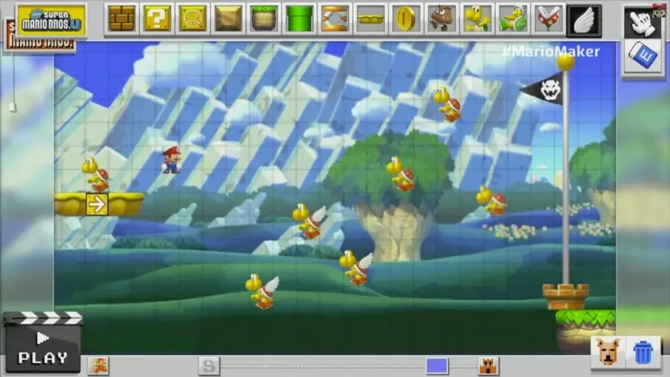 Super Mario Maker, captura de tela 2