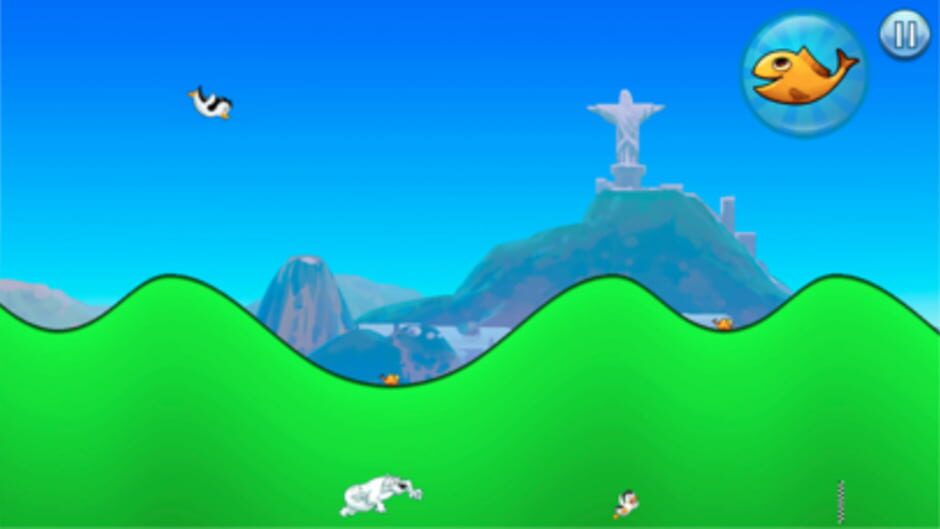 สกรีนช็อตจาก Racing Penguin: Slide and Fly! (รูปที่ 4)