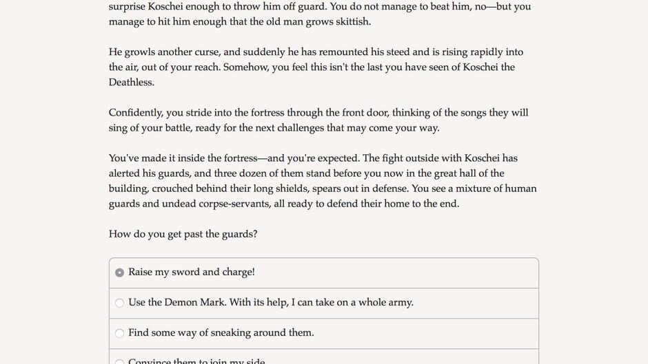 Demon Mark: A Russian Saga Screenshot