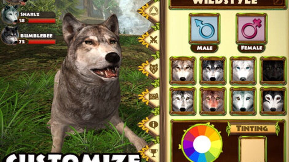 สกรีนช็อตจาก Ultimate Wolf Simulator (รูปที่ 6)