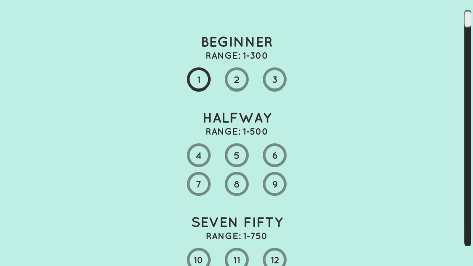 Three Digits Screenshot