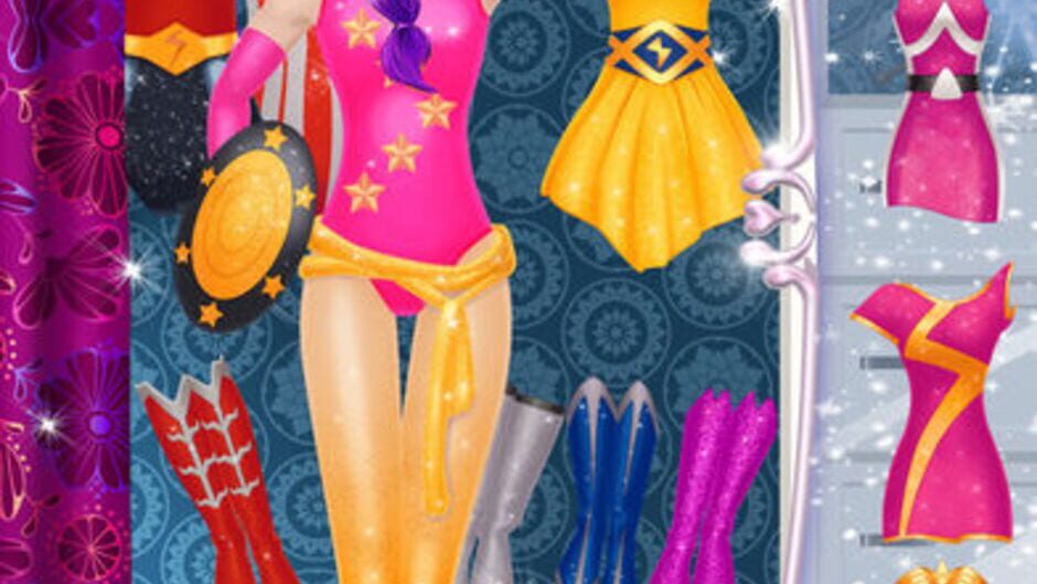 สกรีนช็อตจาก Superhero Girl Salon: Kids Makeup and Dressup Game (รูปที่ 9)