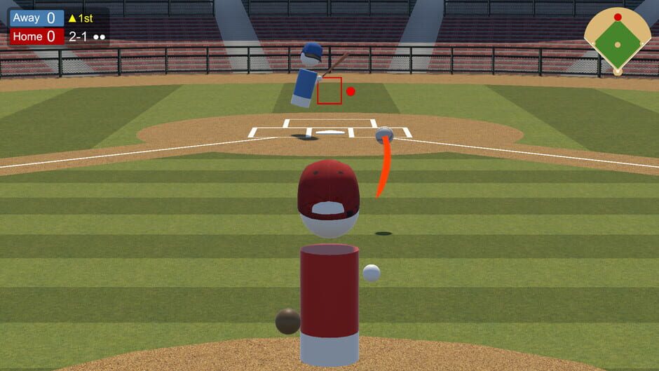 Double Play: 2-Player VR Baseball Screenshot