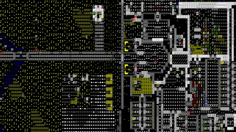 Dwarf Fortress, captura de tela 1
