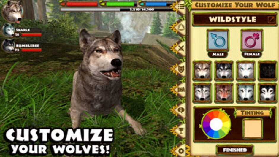 สกรีนช็อตจาก Ultimate Wolf Simulator (รูปที่ 8)