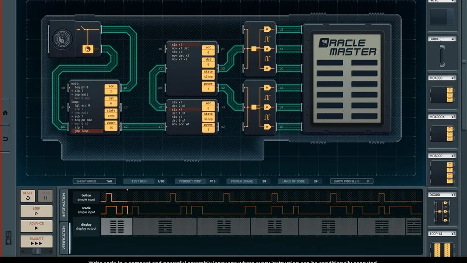 Shenzhen I/O, captura de tela 4