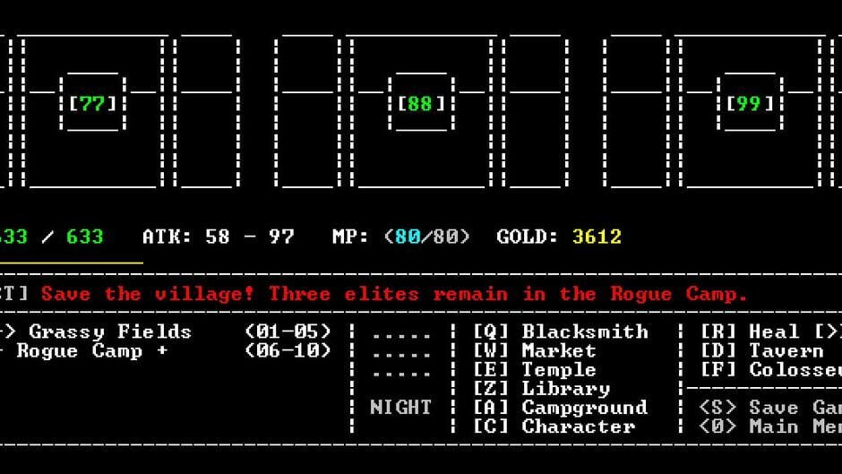 SanctuaryRPG: Black Edition Screenshot