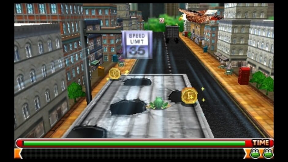 Frogger 3D screenshot