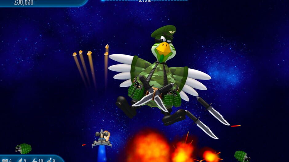 Chicken Invaders 5: Cluck of the Dark Side Screenshot
