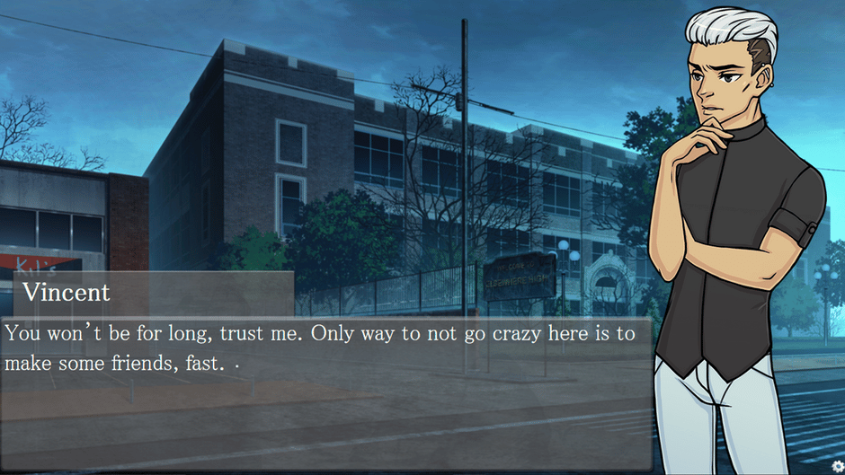 Elsewhere High: Chapter 1 - A Visual Novel Screenshot